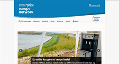Desktop Screenshot of enterprise-europe.dk